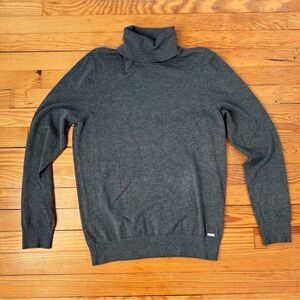 Calvin Klein Dark Charcoal Turtleneck Sweater
